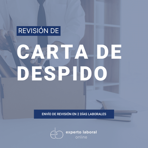 Revisión de Carta de despido