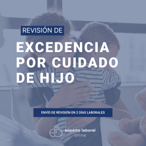 Revisión online de excedencia por cuidado de hijo