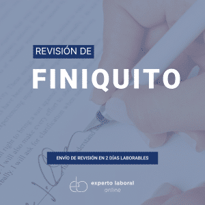 Revisión online de finiquito