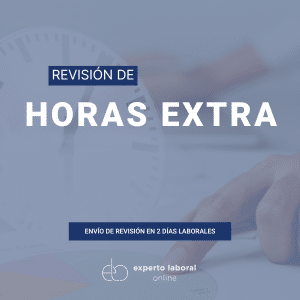 Revisión online de horas extras