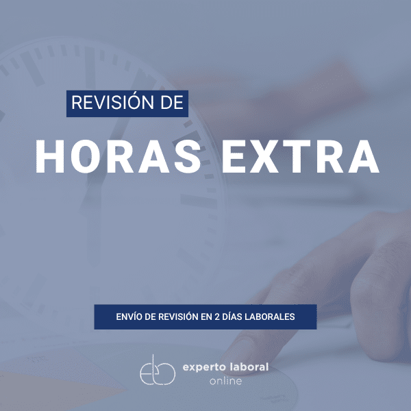 Revisión online de horas extras