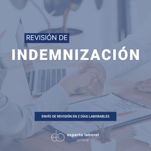 Revisión online de indemnización