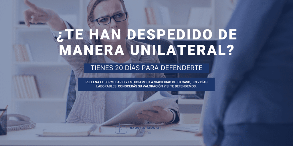 despido improcedente o nulo
